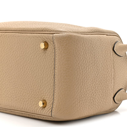 Hermes Taurillon Clemence Mini Lindy 20 Trench 9 of 12