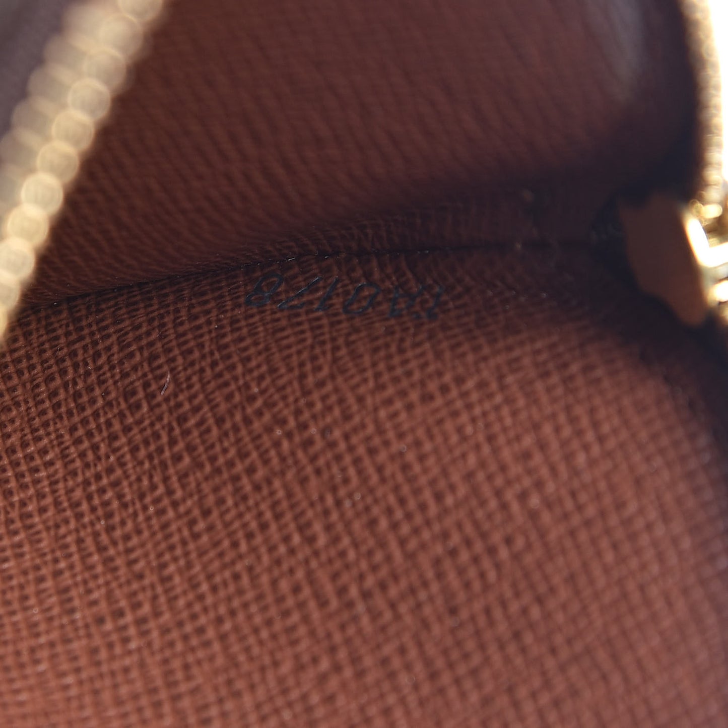 Monogram Round Coin Purse
