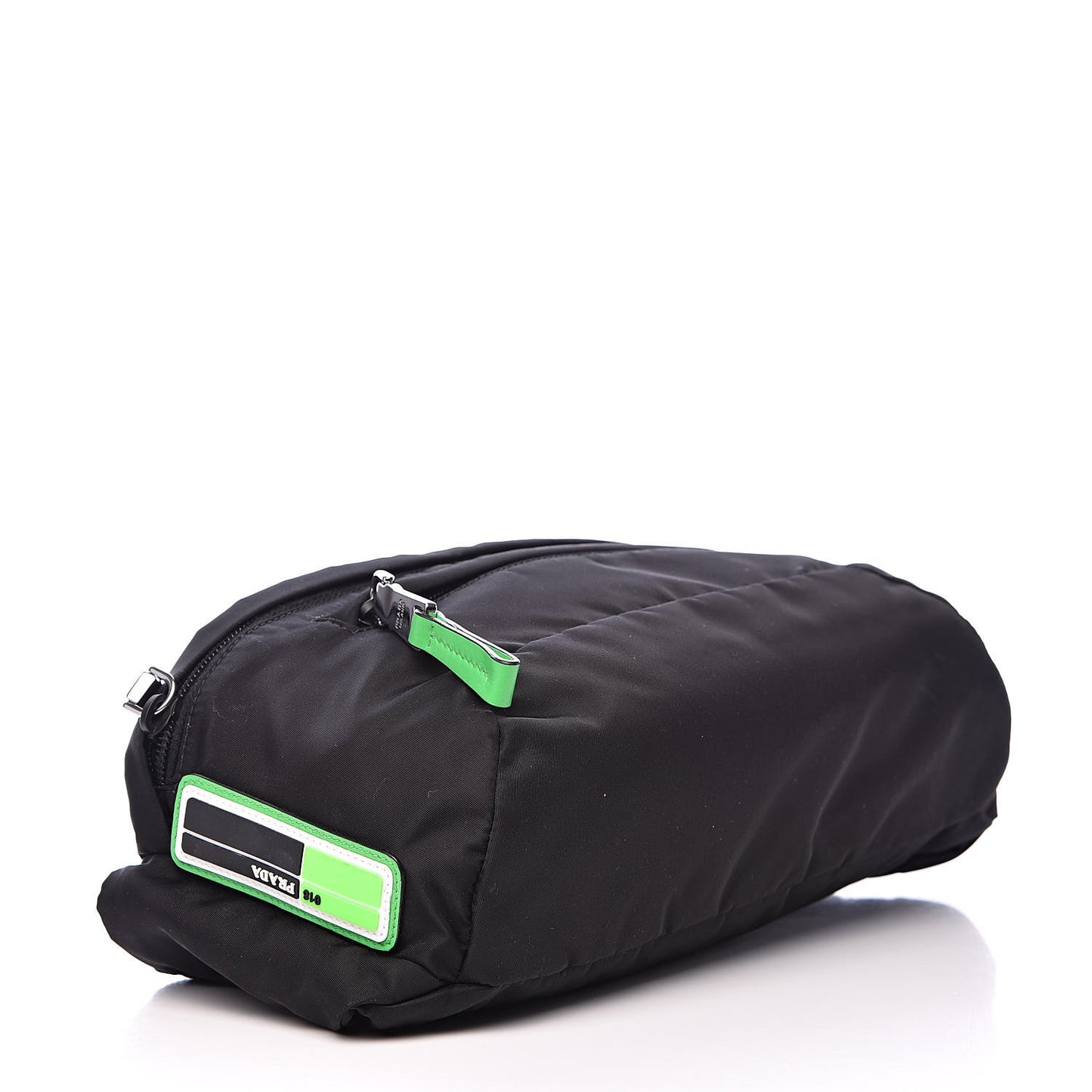 Tessuto Nylon Belt Bag Black Verde