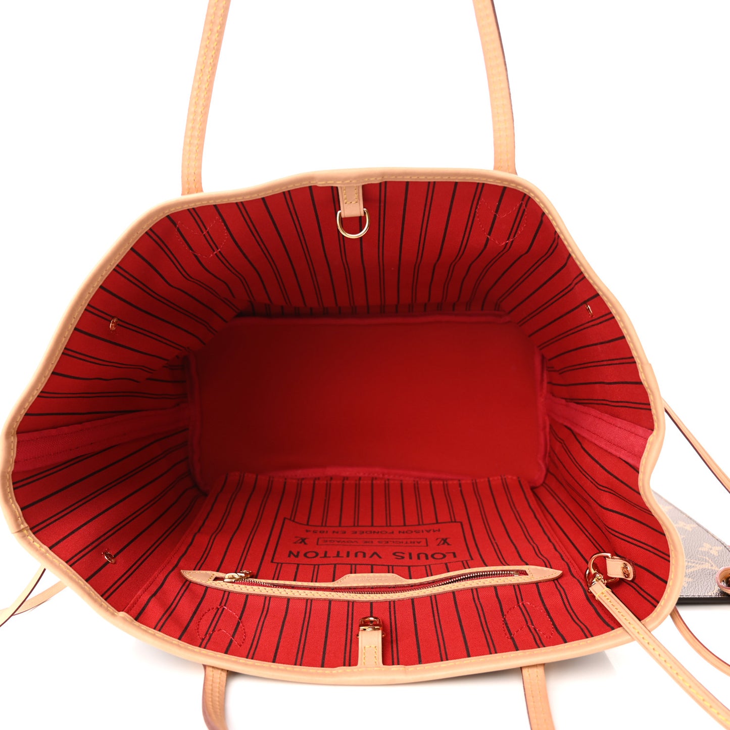 Monogram Neo Neverfull MM Cherry