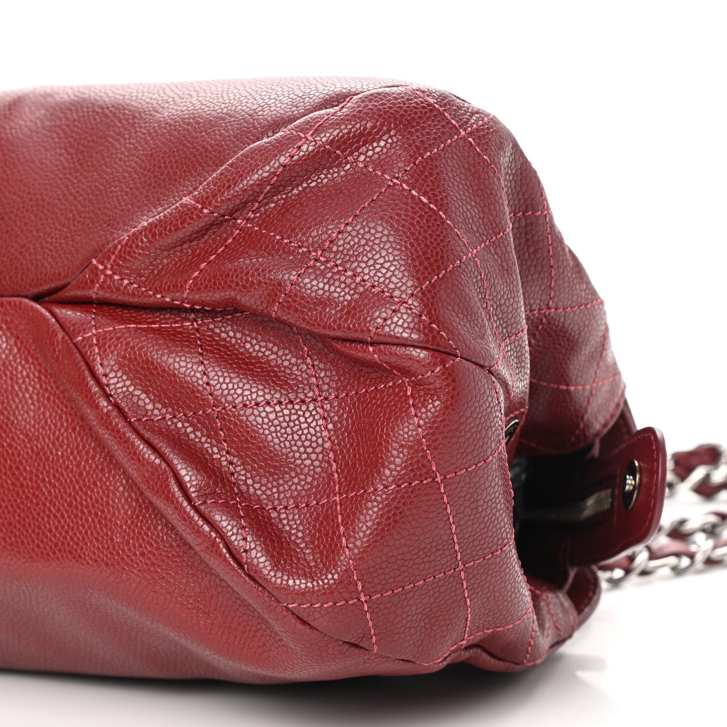 Chanel Caviar 31 CC Shoulder Bag Red 10 of 14