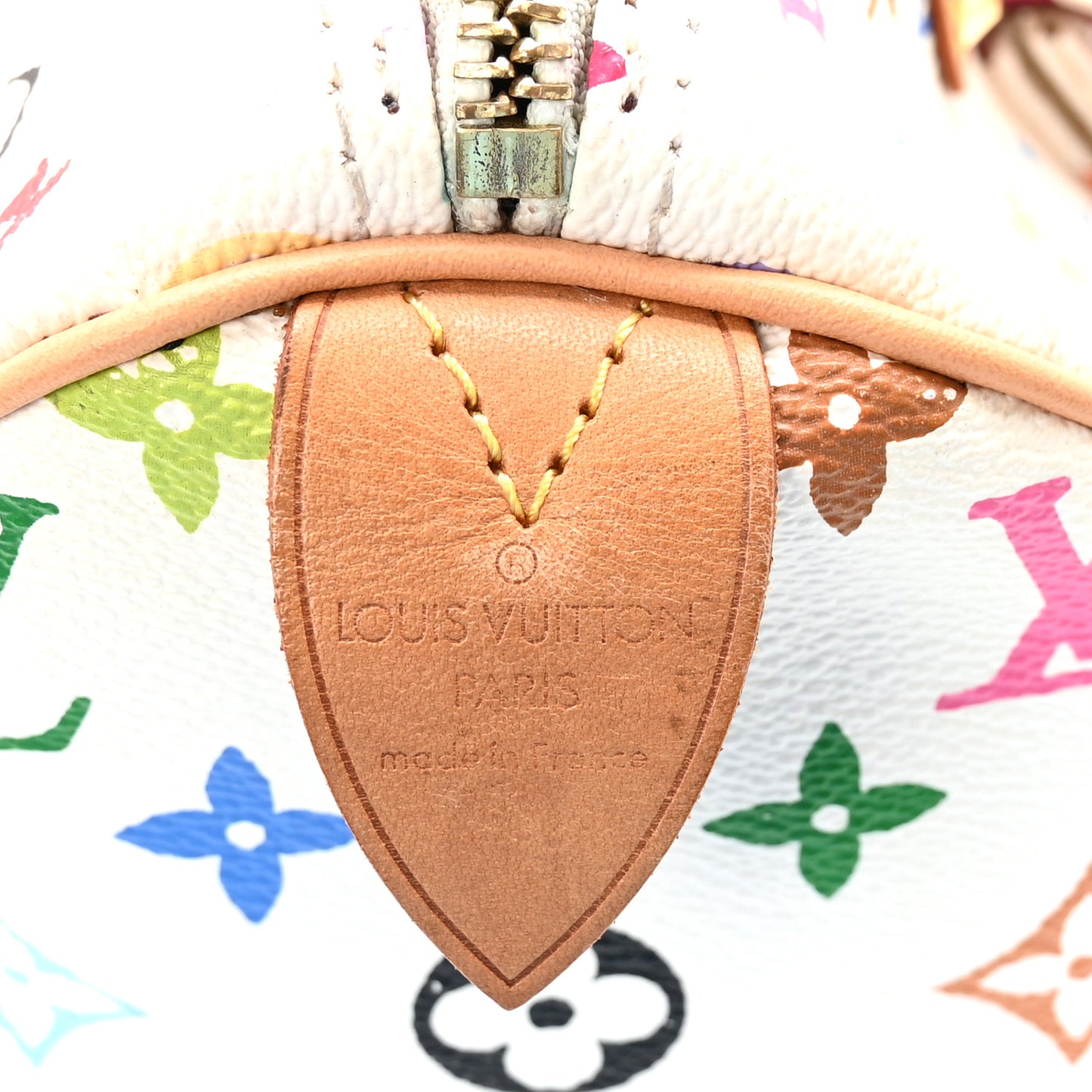 Monogram Multicolor Speedy 30 White