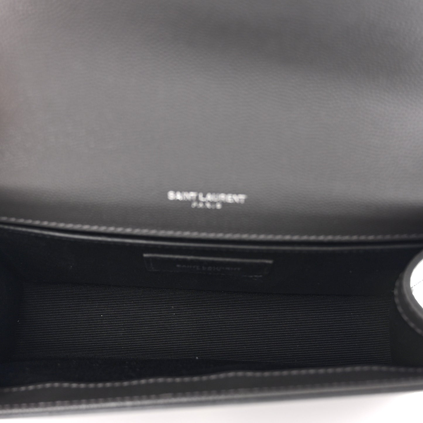 Grain De Poudre Small Monogram Kate Satchel Fog