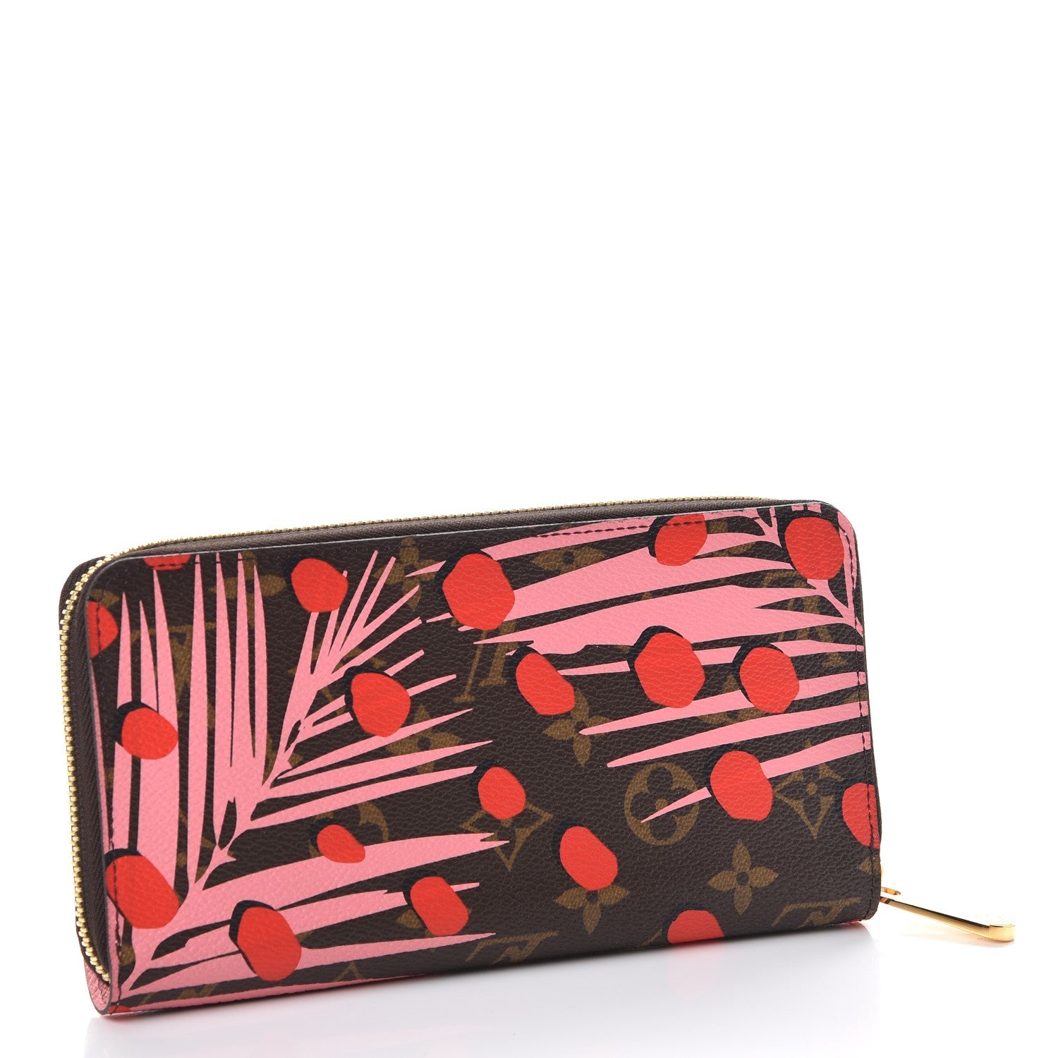 Louis Vuitton Monogram Jungle Dots Zippy Wallet Sugar Pink Poppy 3 of 7