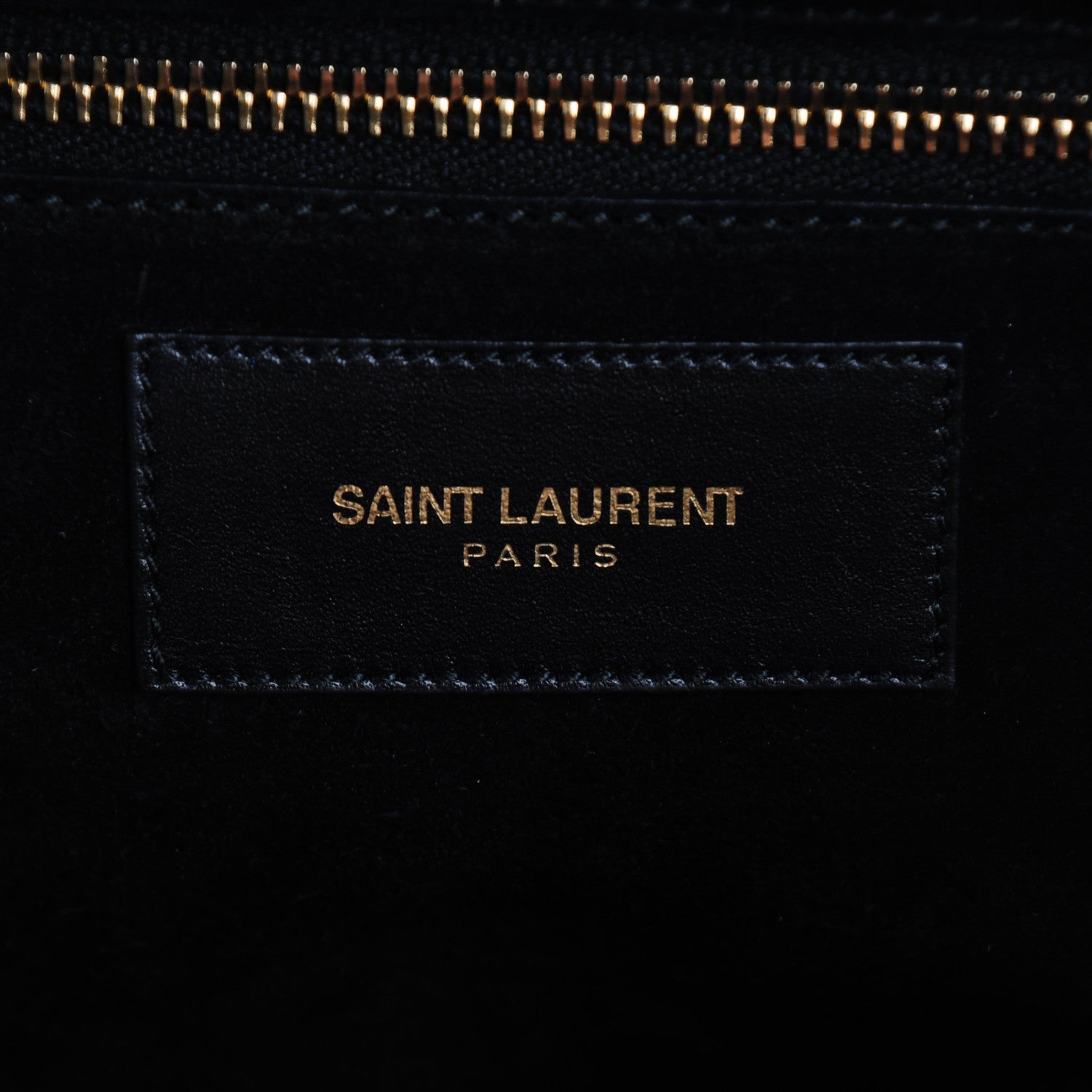 Saint Laurent Smooth Calfskin Bi-Color Duffle 6 Black White 7 of 9