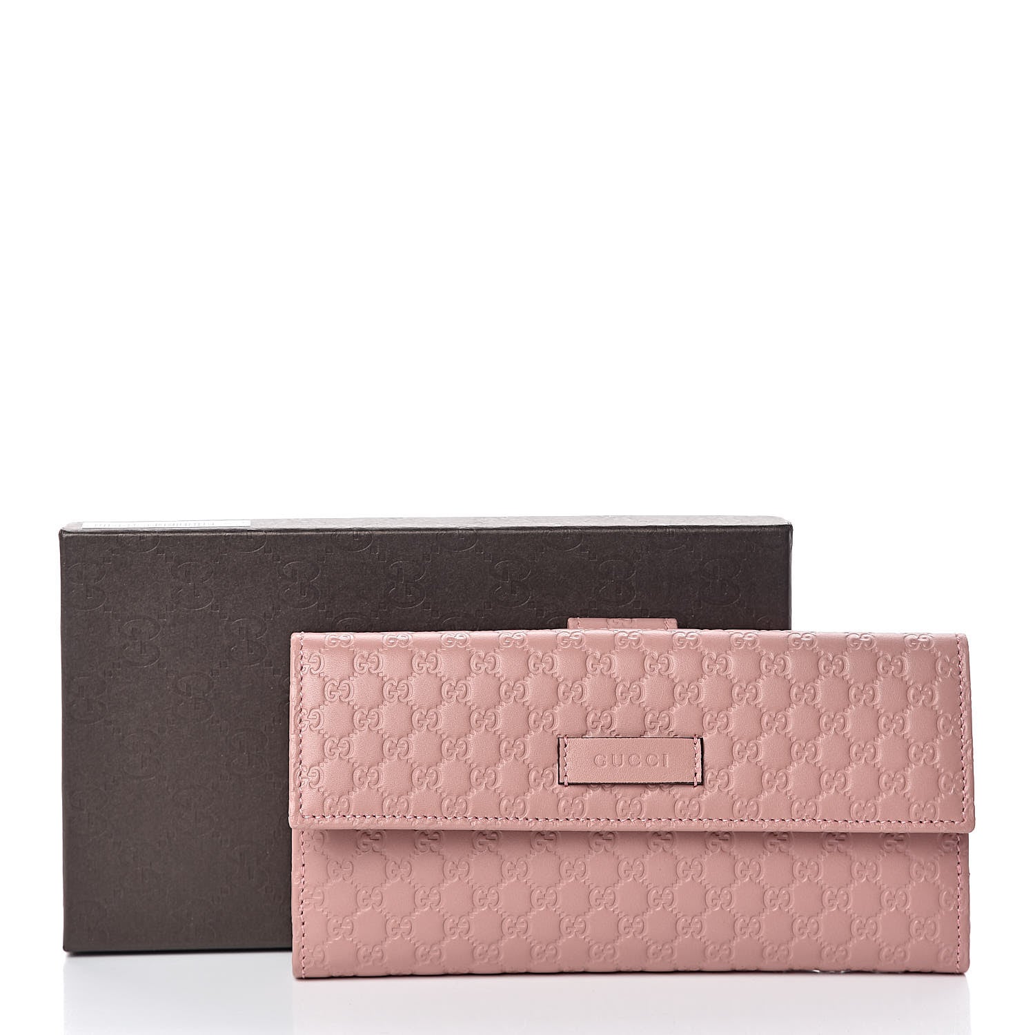 Gucci Microguccissima Continental Flap Wallet Soft Pink 8 of 8