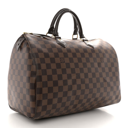 Louis Vuitton Damier Ebene Speedy 35 3 of 10