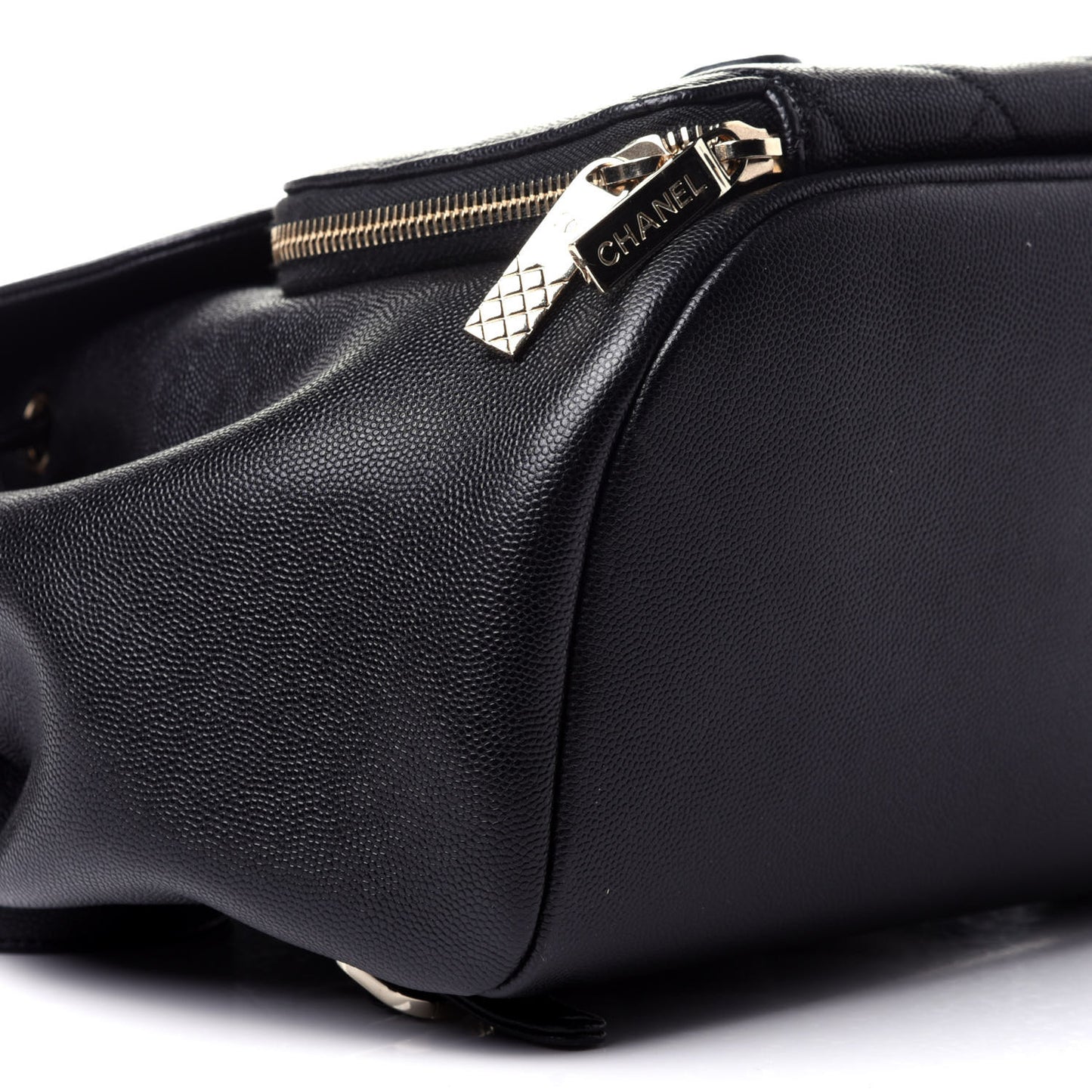 Caviar Quilted Business Affinity Backpack Black