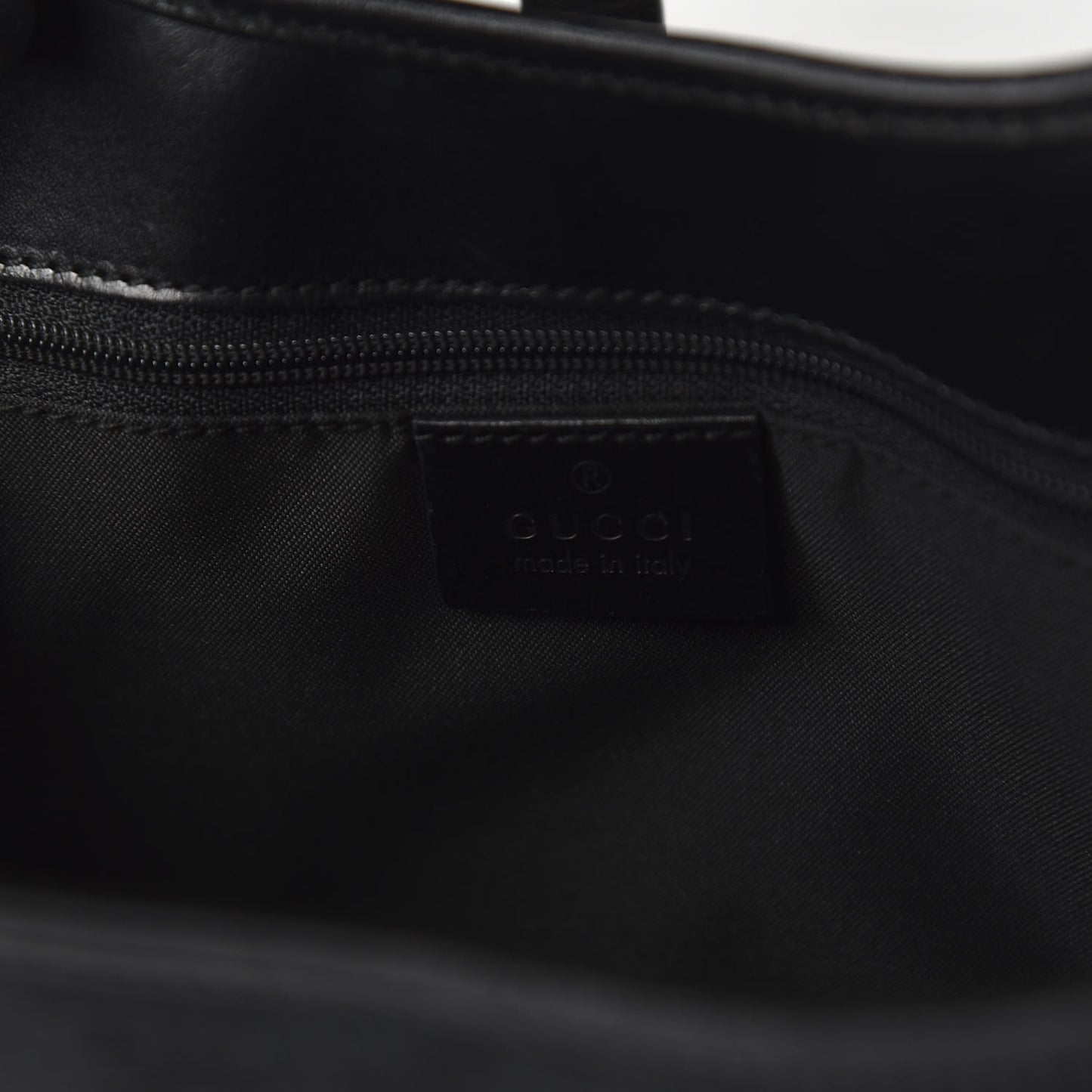Monogram Jackie Shoulder Bag Black