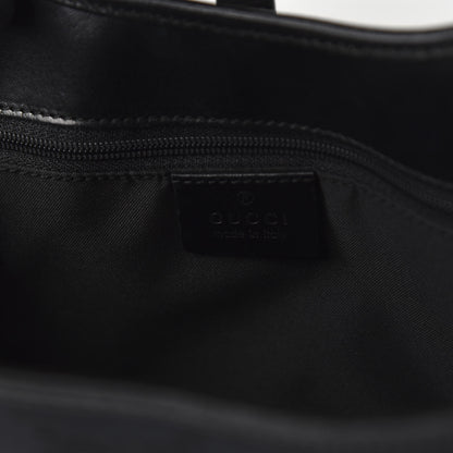 Gucci Monogram Jackie Shoulder Bag Black 8 of 10