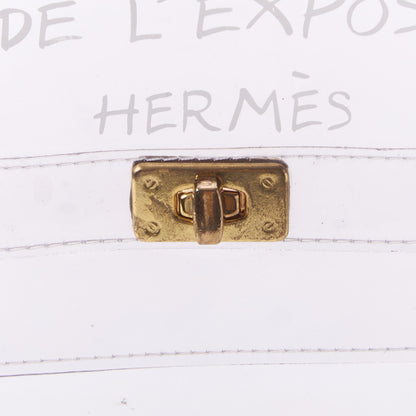 Hermes Vinyl Souvenir De L'Exposition Kelly Transparent 7 of 7