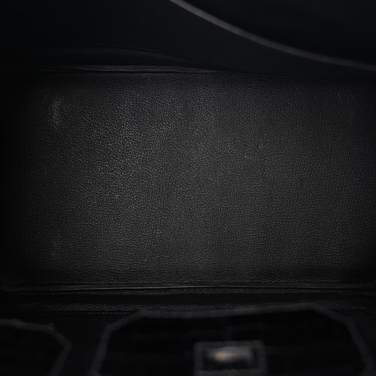 Shiny Porosus Crocodile Birkin 35 Black