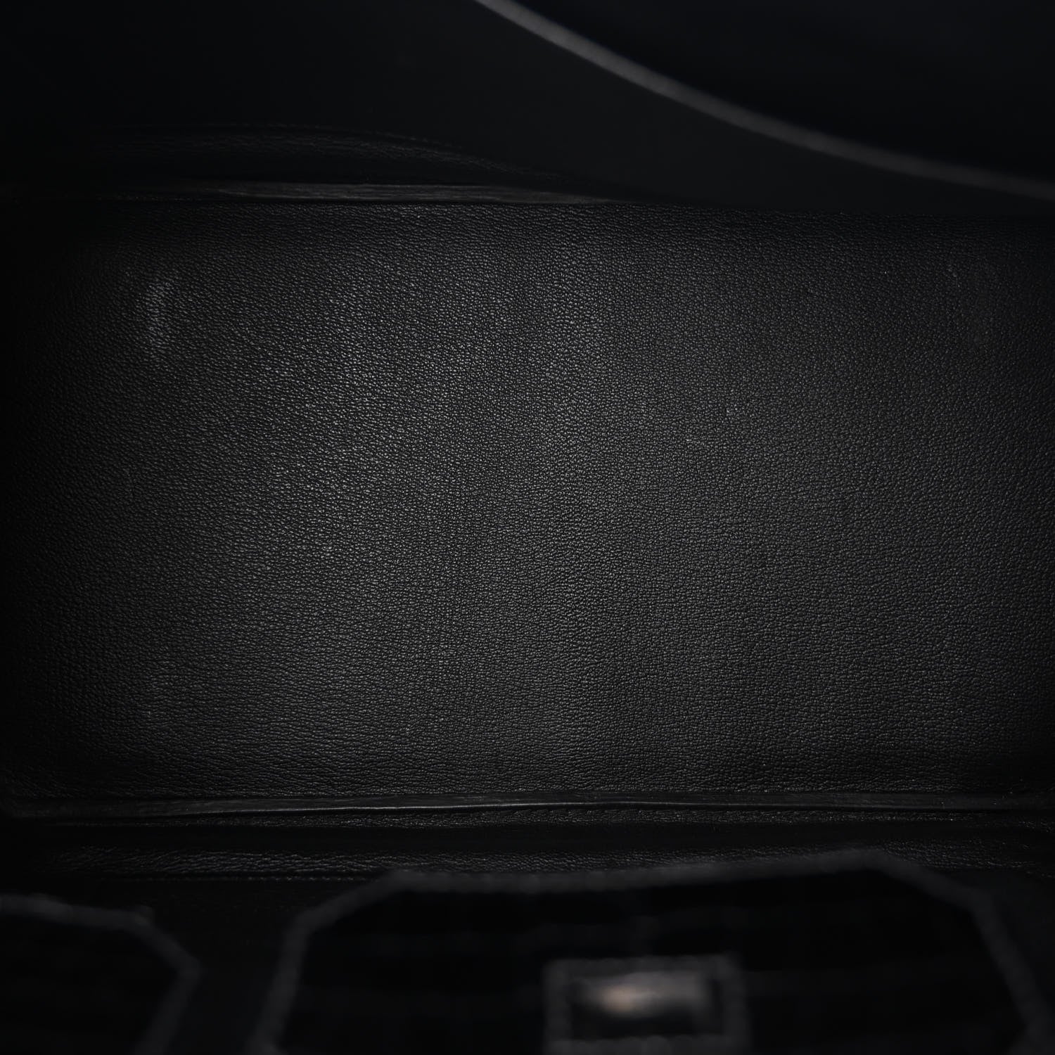 Hermes Shiny Porosus Crocodile Birkin 35 Black 5 of 17