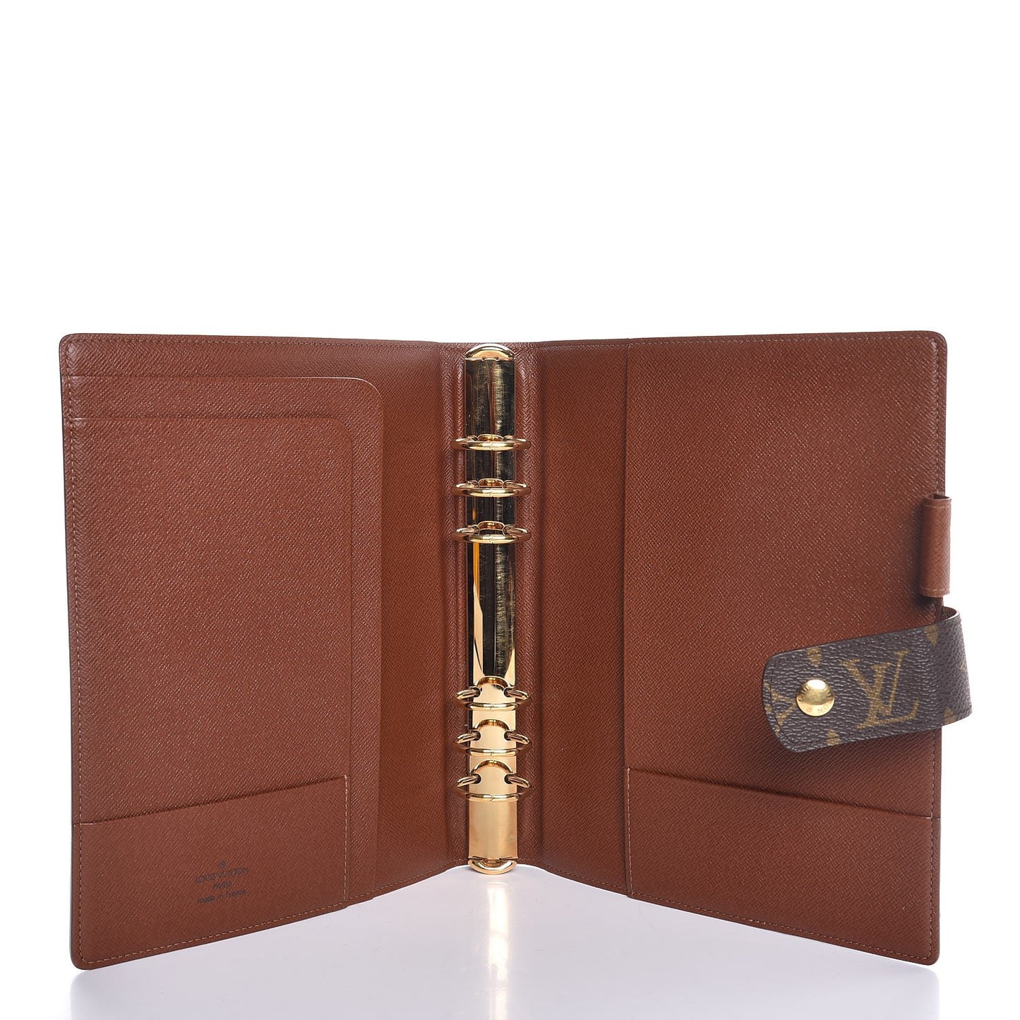 Monogram Large Ring Agenda Cover