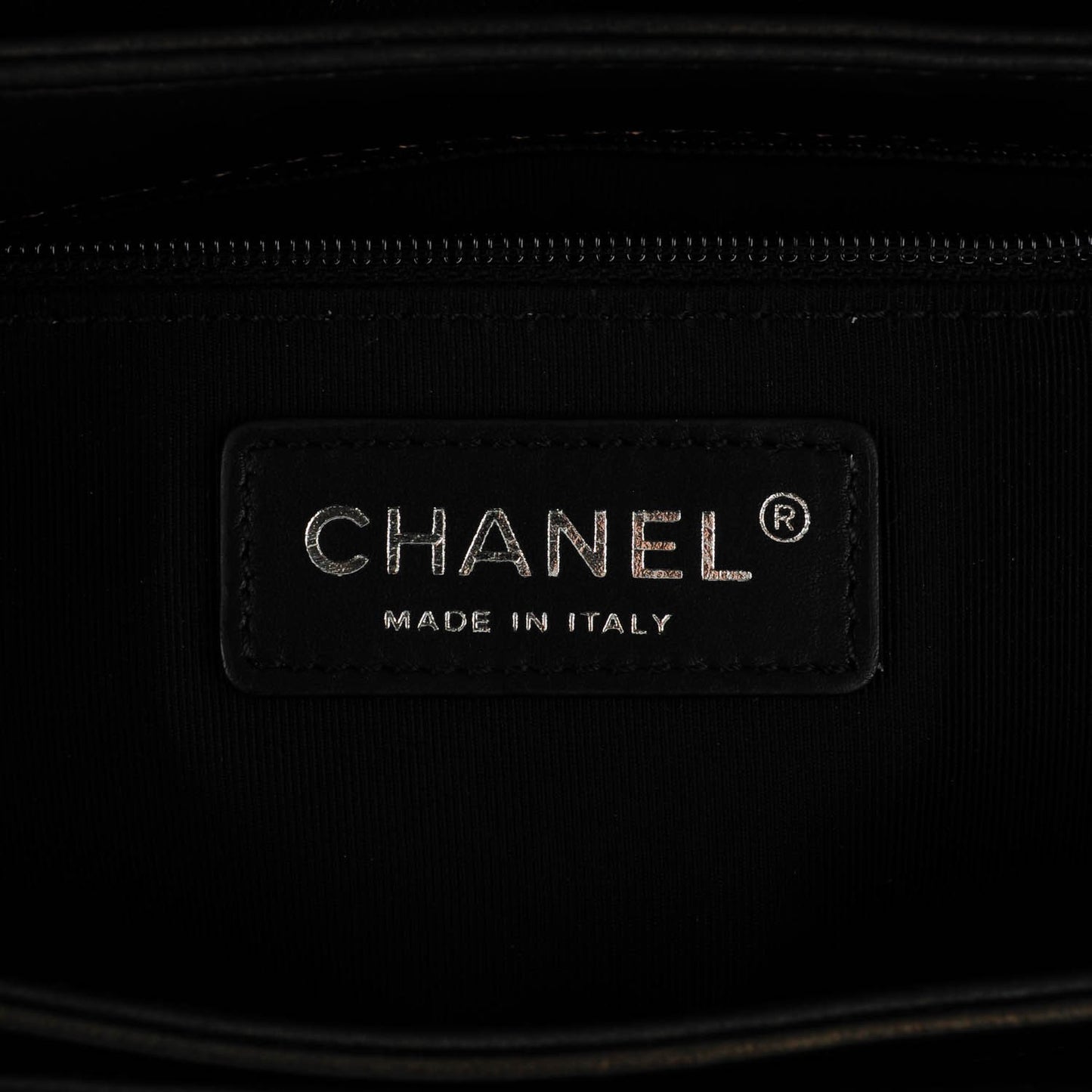 Metallic Goatskin Quilted Medium Rock In Rome Flap Charcoal