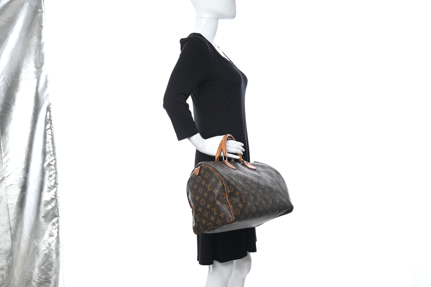 Louis Vuitton Monogram Speedy 35 2 of 12