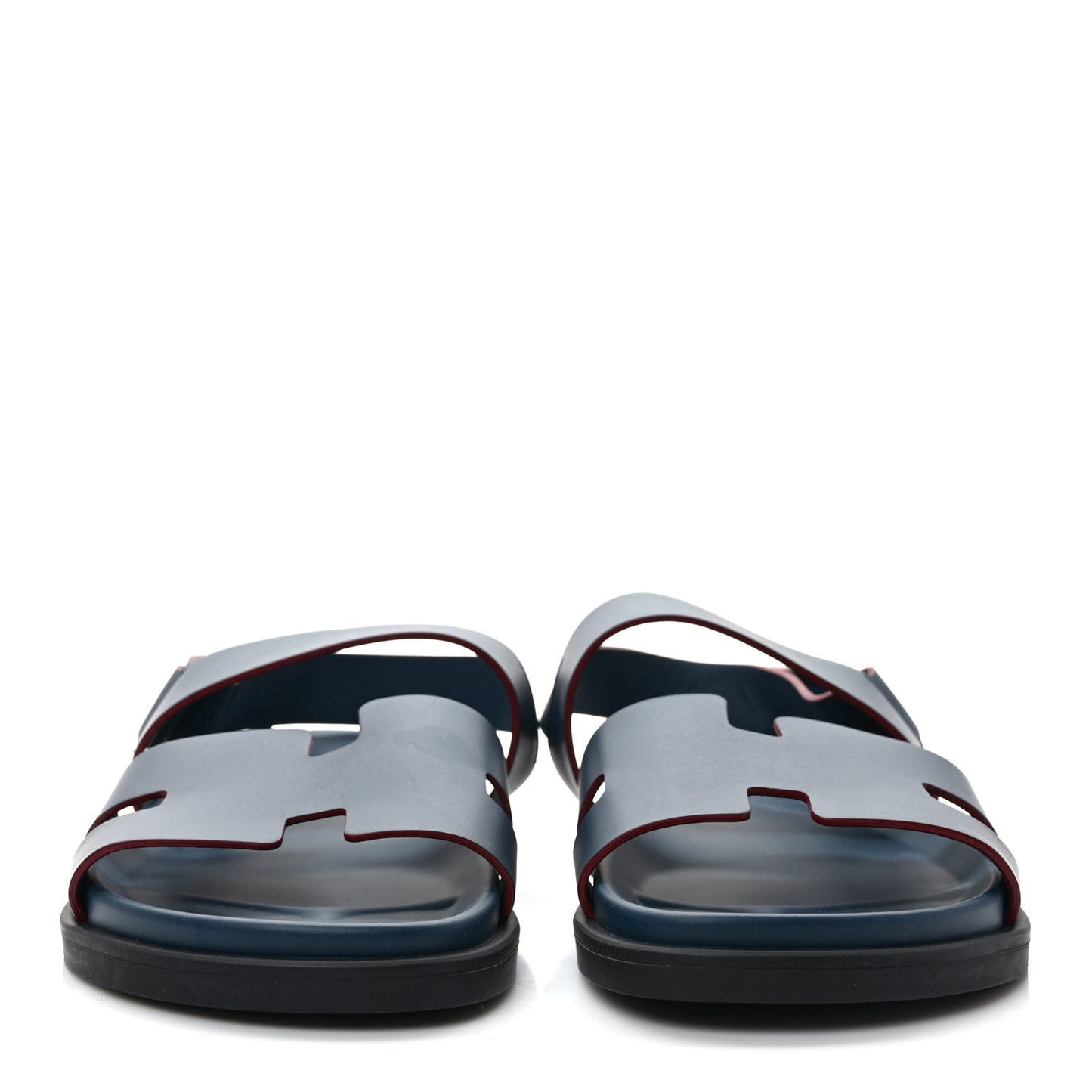 Calfskin Mens Genius Sandals 42.5 Marine