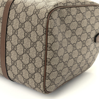 Gucci GG Supreme Monogram Margaux Calfskin Medium Nice Boston Beige Ebony Acero 10 of 11