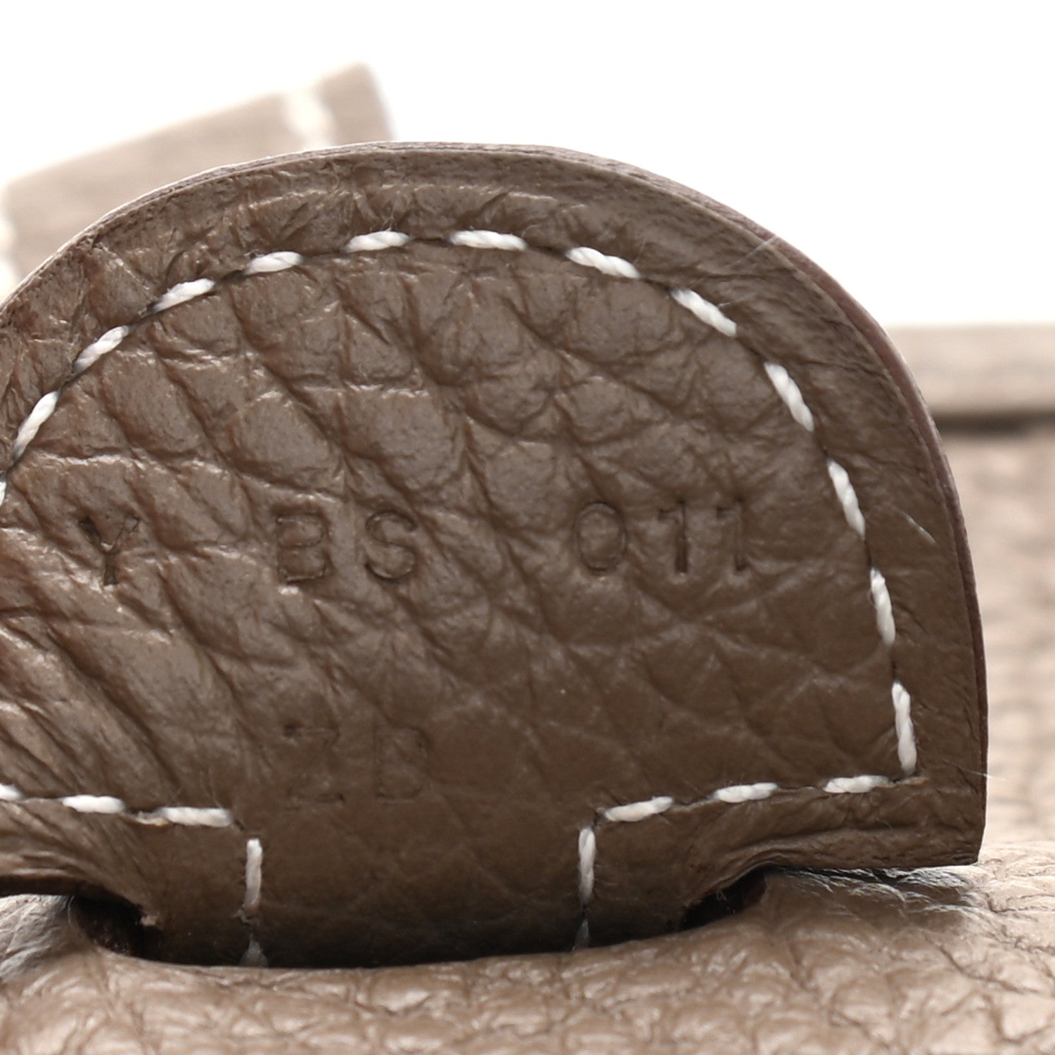 Hermes Taurillon Clemence Evelyne III PM Etoupe 7 of 9