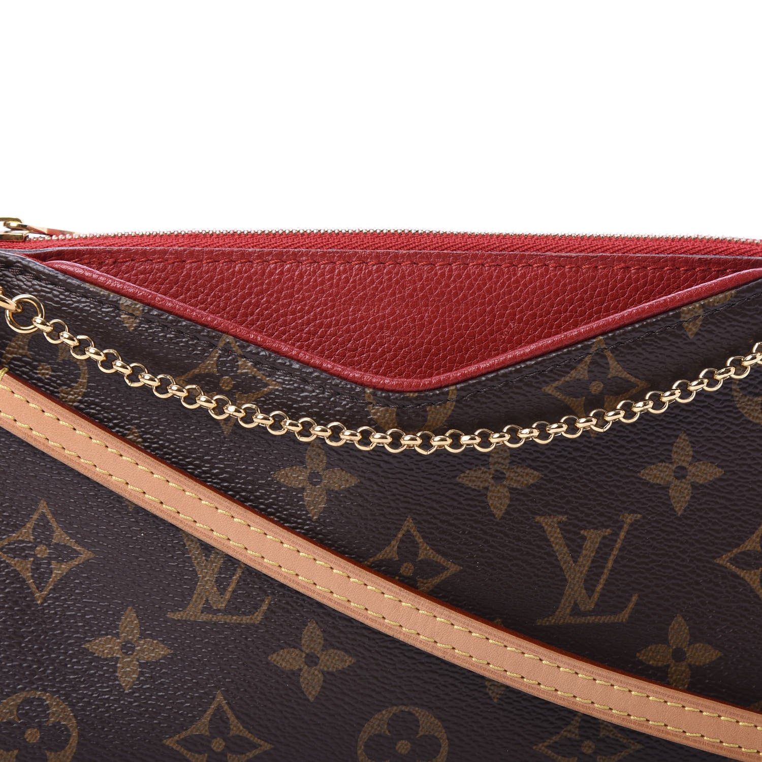 Louis Vuitton Monogram Pallas Clutch Cherry 10 of 10