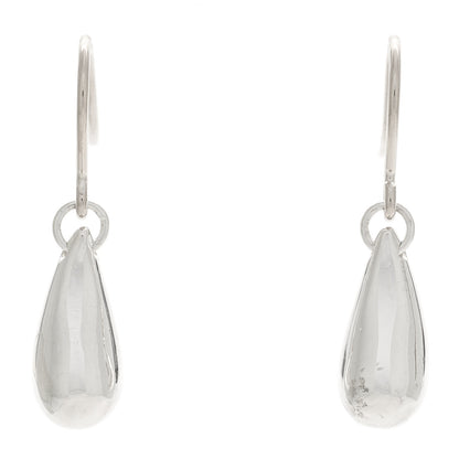 Tiffany Sterling Silver Elsa Peretti Teardrop Earrings 1 of 5
