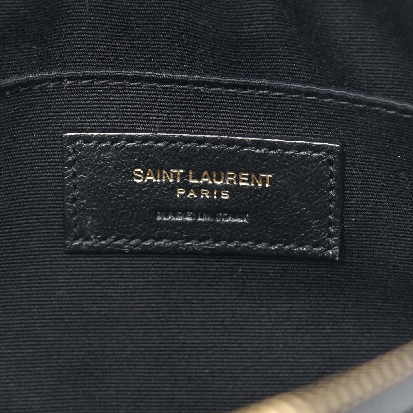 Calfskin Matelasse Monogram Lou Camera Bag Black