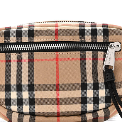 Burberry Nylon Vintage Check Small Cannon Bum Bag Archive Beige 8 of 10