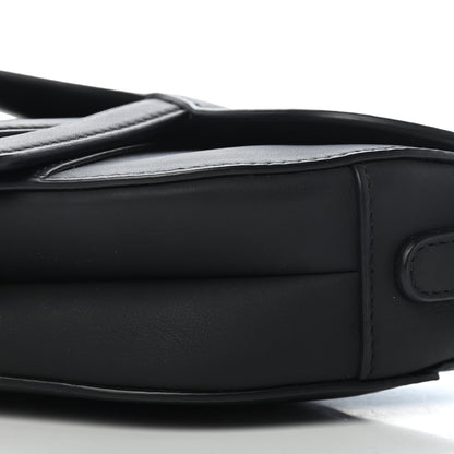 Christian Dior Ultra Matte Calfskin Mini Saddle Bag Black 9 of 9