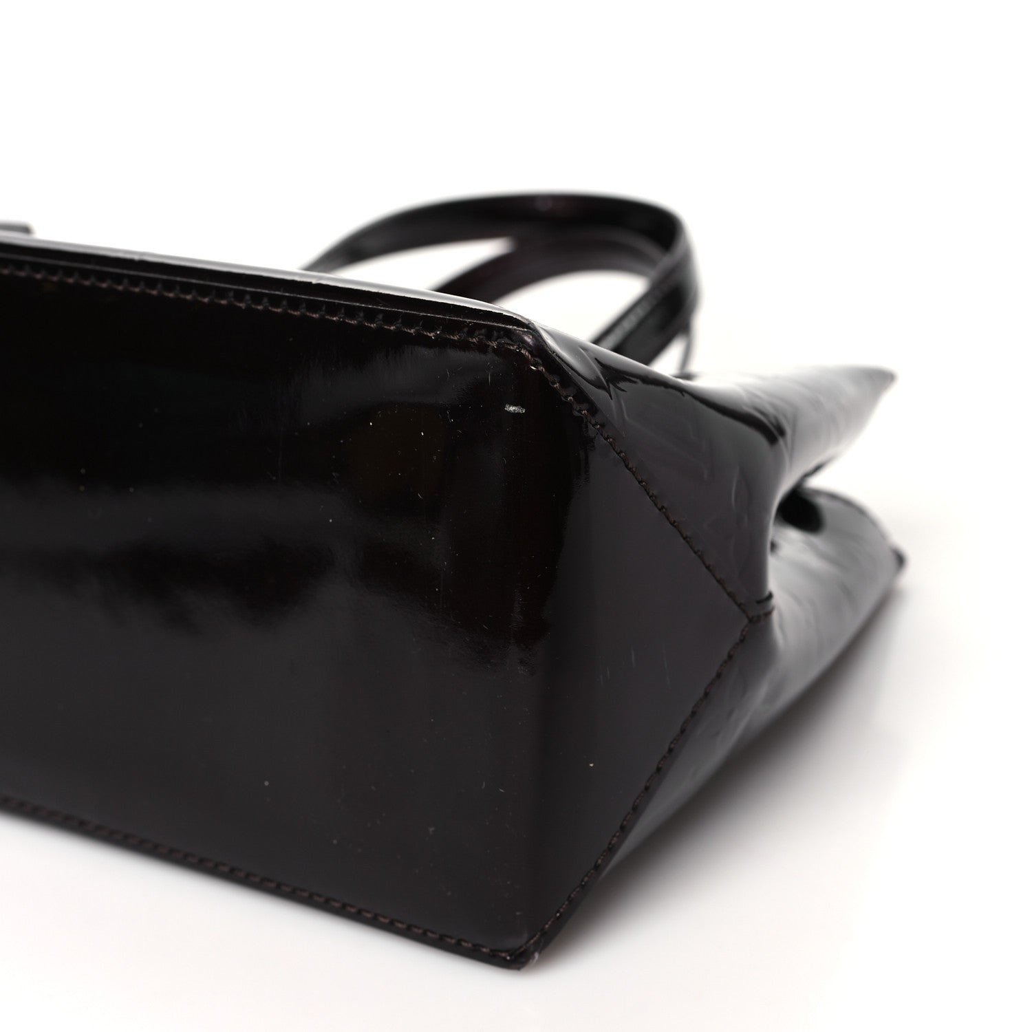 Louis Vuitton Vernis Wilshire PM Amarante 9 of 9