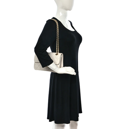 Chanel Caviar Quilted Medium Sweet Classic Flap White 2 of 12