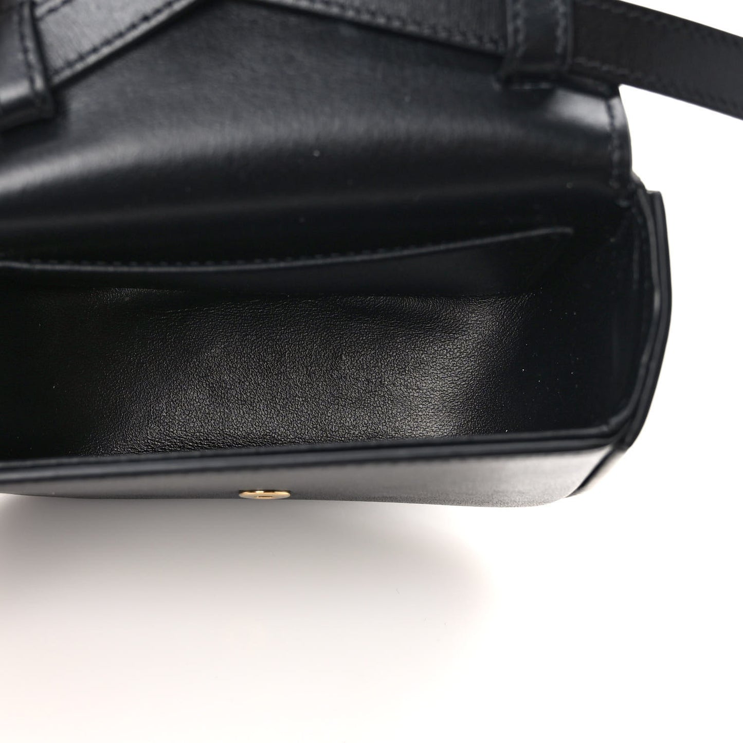 Shiny Calfskin Mini Triomphe Black