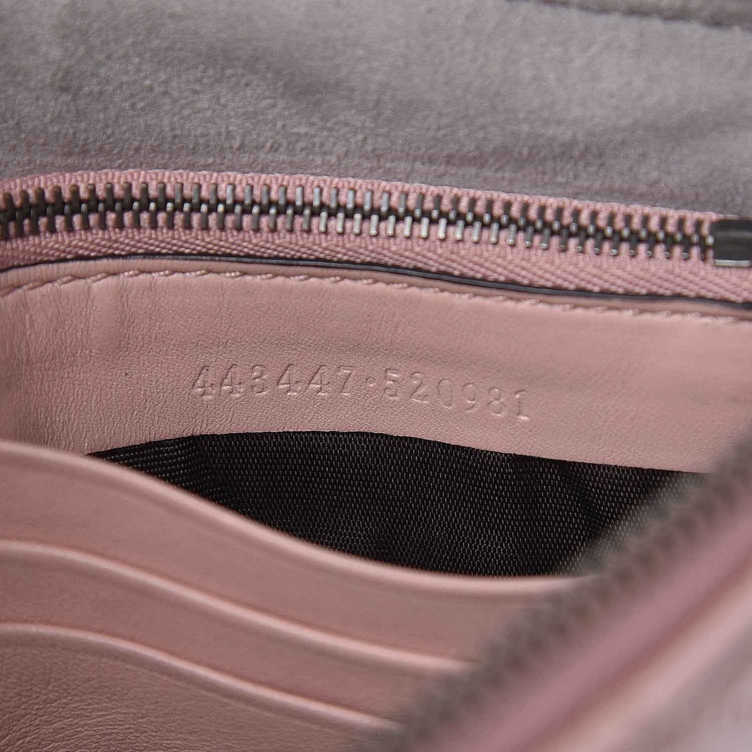 Gucci Calfskin Matelasse Mini GG Marmont Chain Bag Perfect Pink 7 of 19