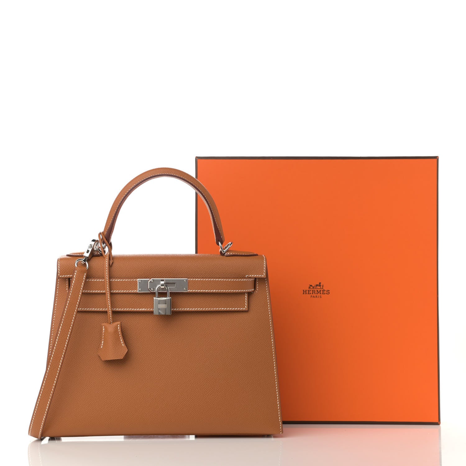 Hermes Epsom Kelly Sellier 28 Gold 10 of 10