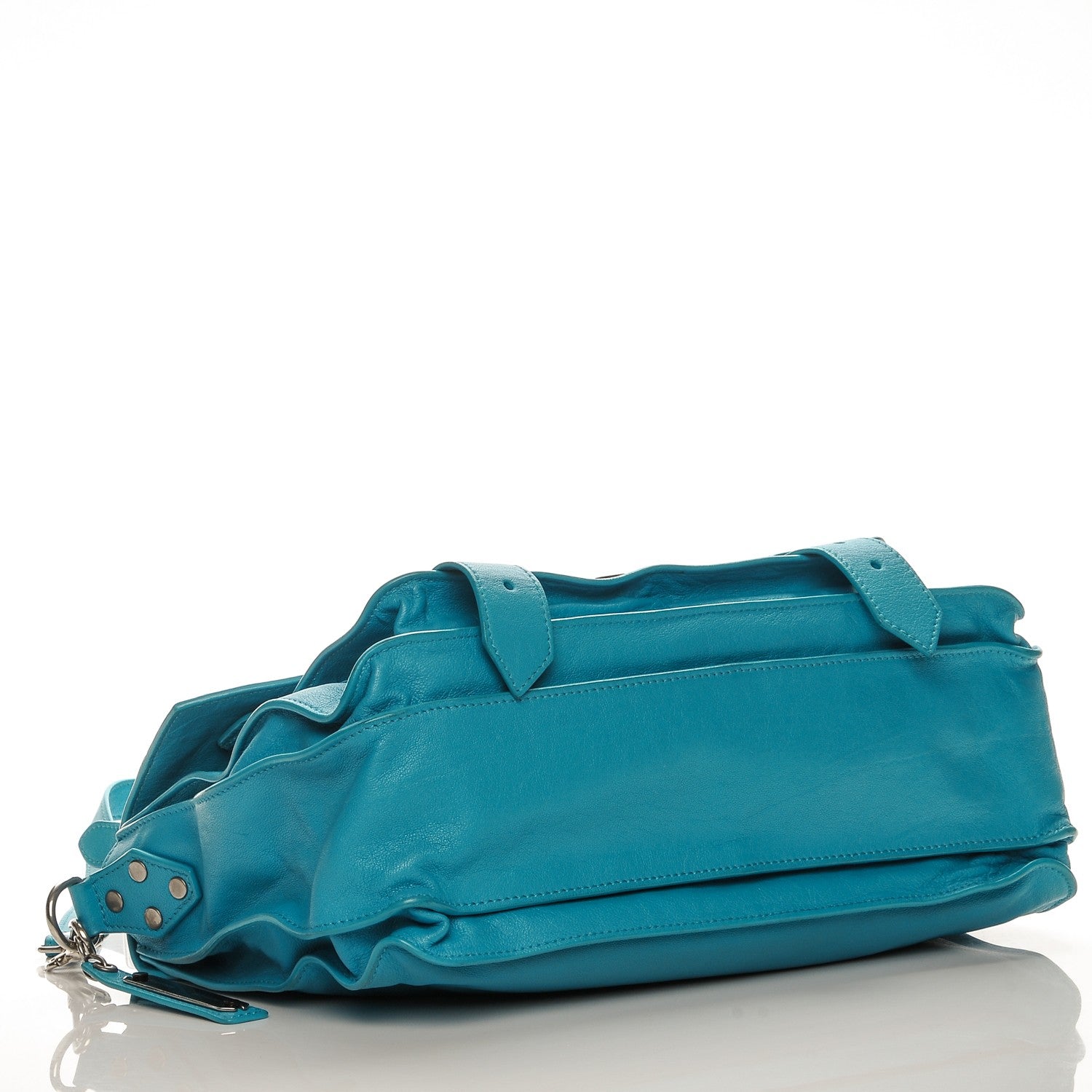 Proenza Schouler Lambskin Medium PS1 Satchel Turquoise 4 of 8