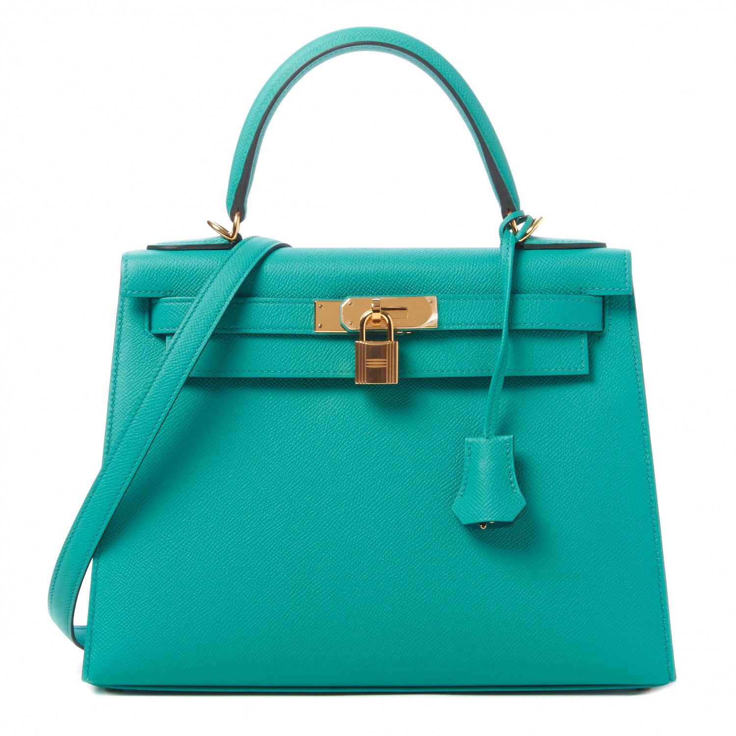Hermes Epsom Kelly Sellier 28 Vert Verone 1 of 32