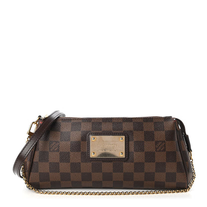 Louis Vuitton Damier Ebene Eva Clutch 1 of 11