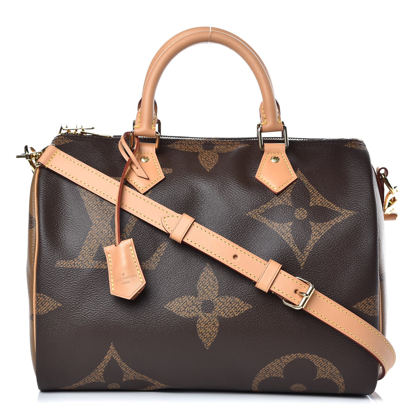 Reverse Monogram Giant Speedy Bandouliere 30