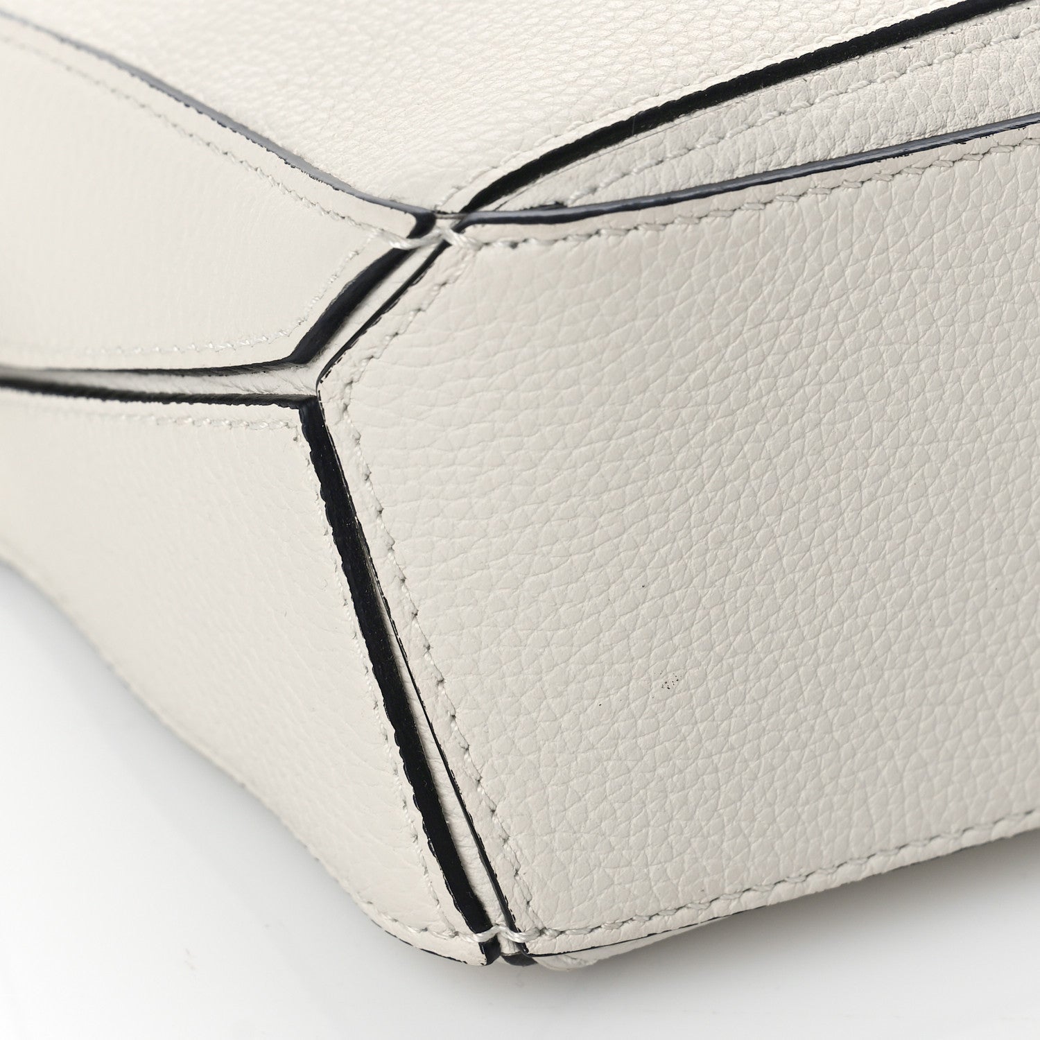 Loewe Calfskin Mini Puzzle Bag Soft White 7 of 8
