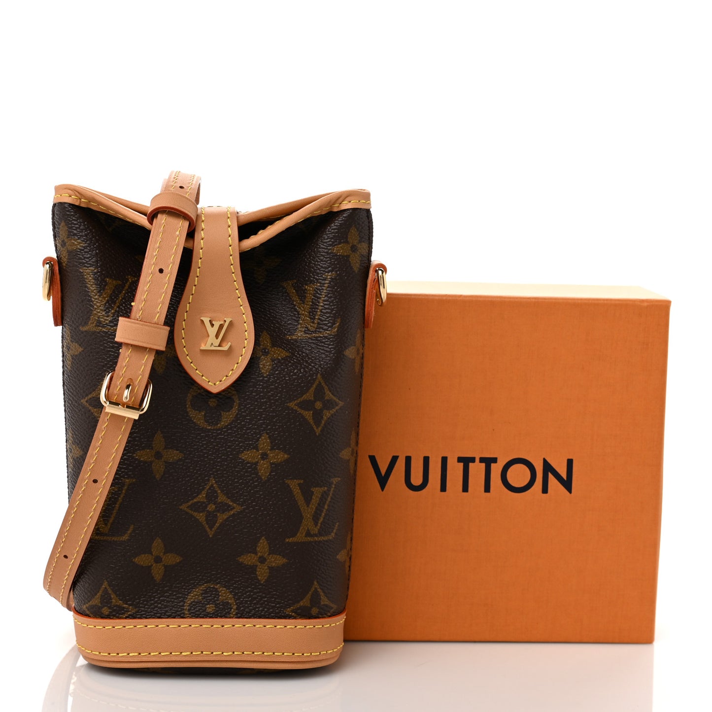 Monogram Fold Me Pouch