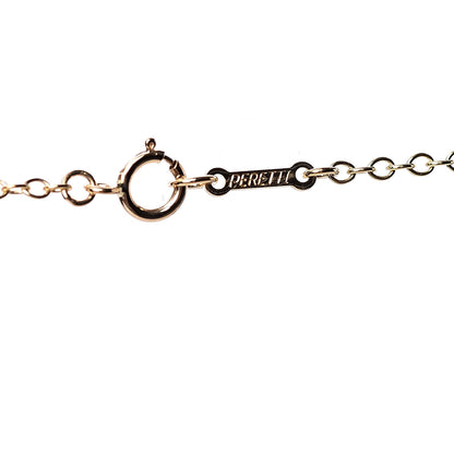 Tiffany 18K Yellow Gold Elsa Peretti Interlocking Ovals Pendant Necklace 4 of 6