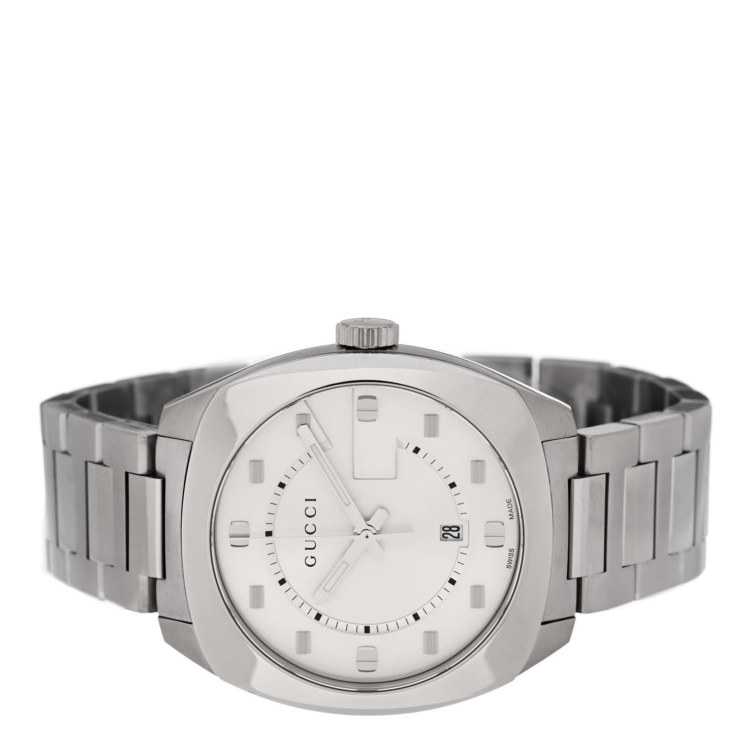 Gucci Stainless Steel 41mm G-Timeless Quartz Watch 2 of 5