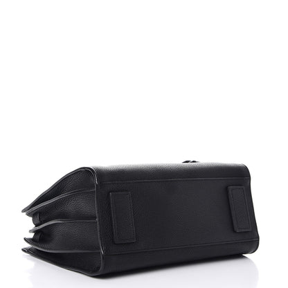Saint Laurent Grained Calfskin Baby Supple Sac De Jour Black 5 of 8
