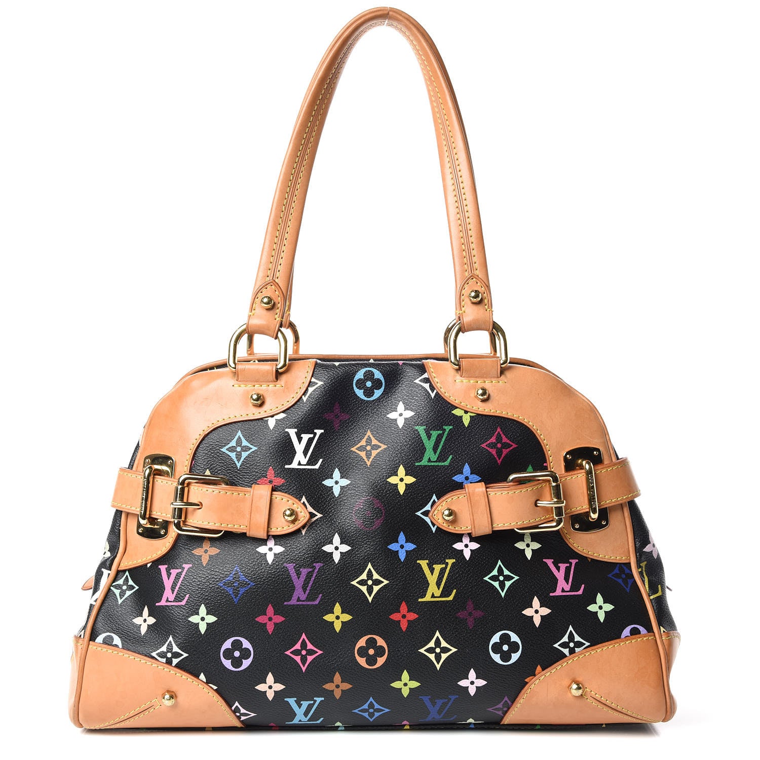 Louis Vuitton Monogram Multicolor Claudia Black 1 of 19