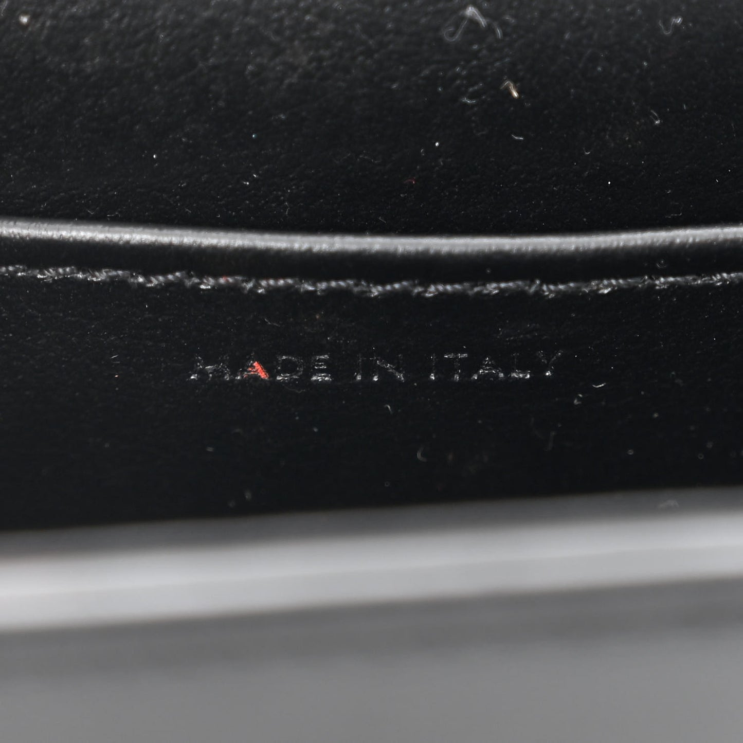 Shiny Calfskin Mini Triomphe Black