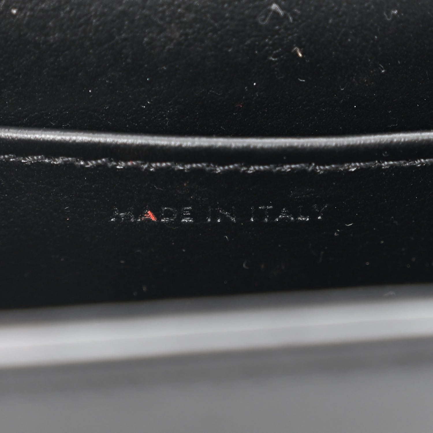 Celine Shiny Calfskin Mini Triomphe Black 7 of 11