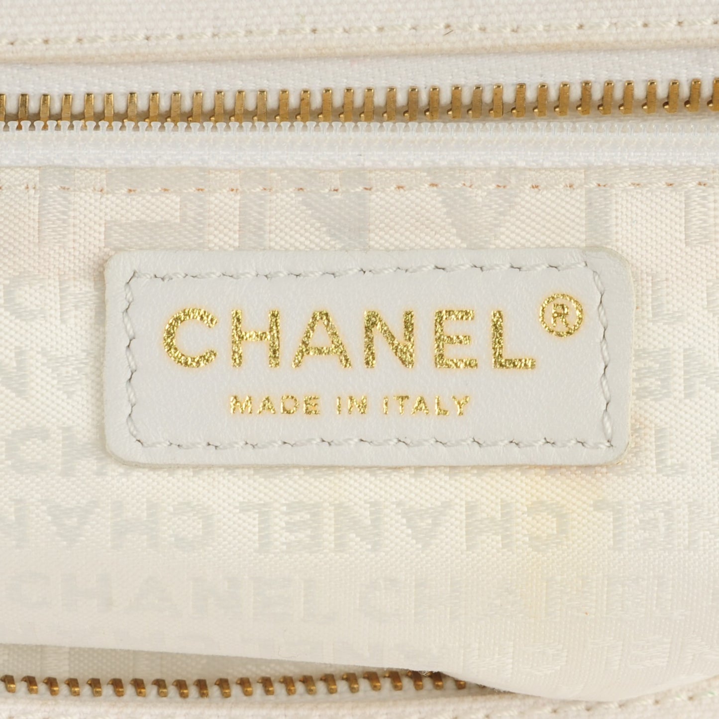 Canvas CC Handbag White Pink