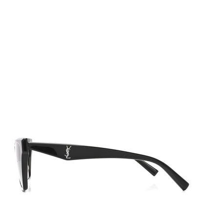 Saint Laurent New Wave SLM103 Kate Cat Eye Sunglasses Black 3 of 7