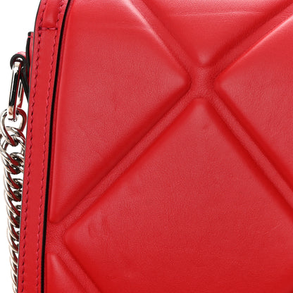 Alexander McQueen Calfskin The Story Quilted Shoulder Bag Red 13 of 15