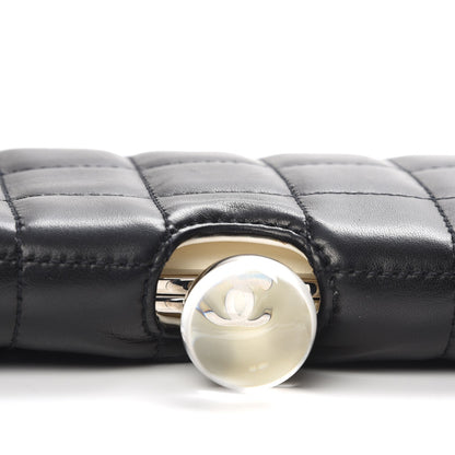 Chanel Lambskin Quilted Crystal Ball Clutch Black 8 of 8