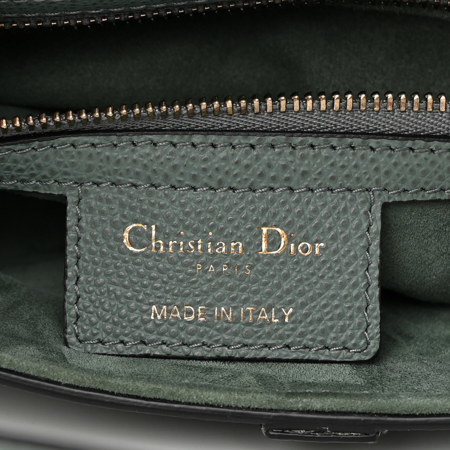 Grained Calfskin Saddle Bag Orage